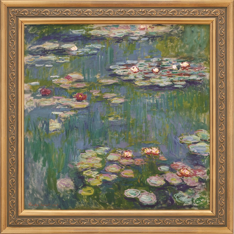 睡蓮 | 商品紹介 | 美術品複製画販売サイト | 美術趣味 | 共同印刷