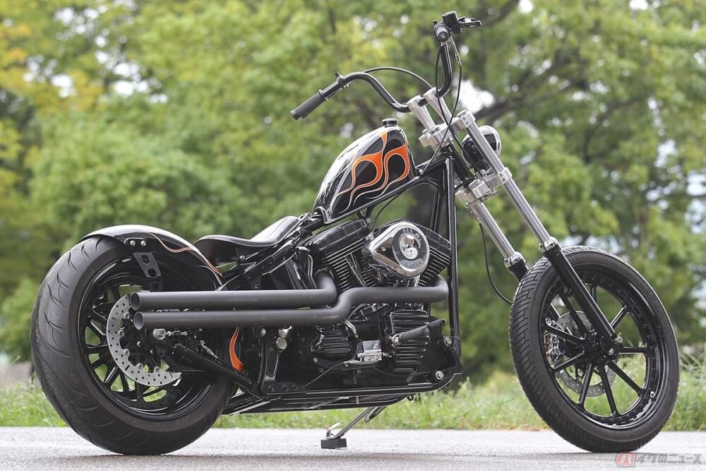 ツイストナンバーフレーム ハーレー チョッパー chopper 70s ツイスト