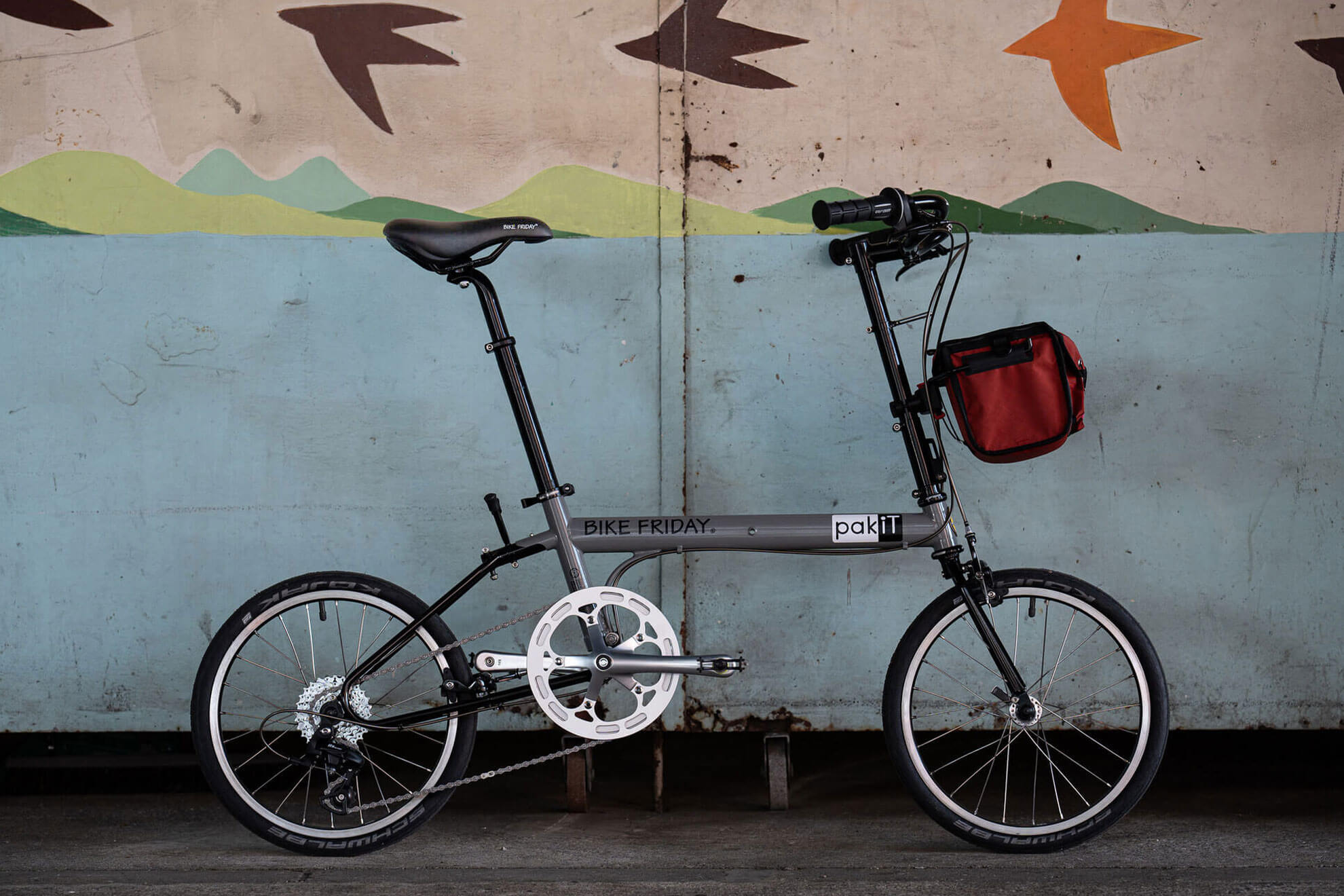 BikeFriday tikit ひろにゃん One Way Tikit: a Bike Friday Folder