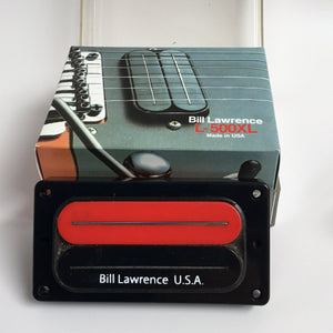 L-500 Humbucker - Red-Black – Bill Lawrence USA