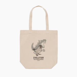 トートバッグ EVOLUTION DINOSAUR BIRD 桜文鳥｜BIRDSTORY