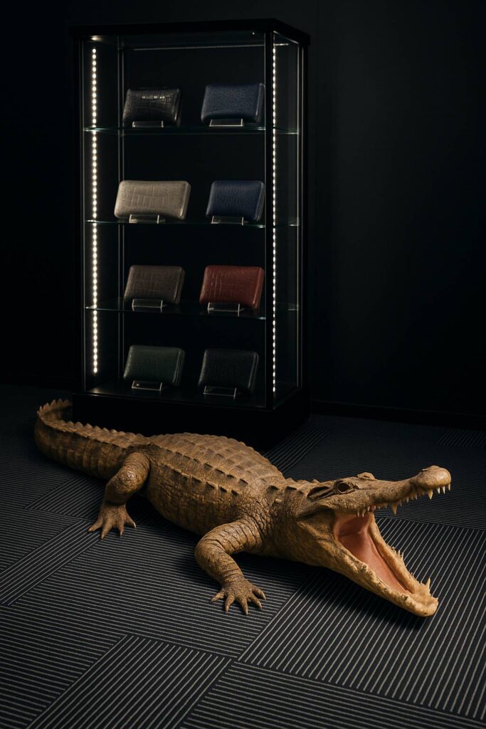 TOUR RECORD】50年前のクロコダイル剥製を展示する「ワニの剥製に