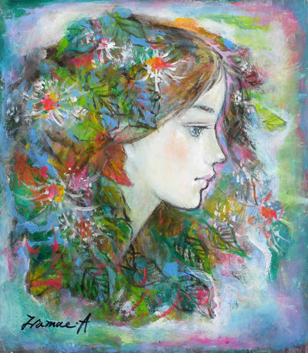 秋色 水彩画 荒木久夫 秋色 水彩画 荒木久夫