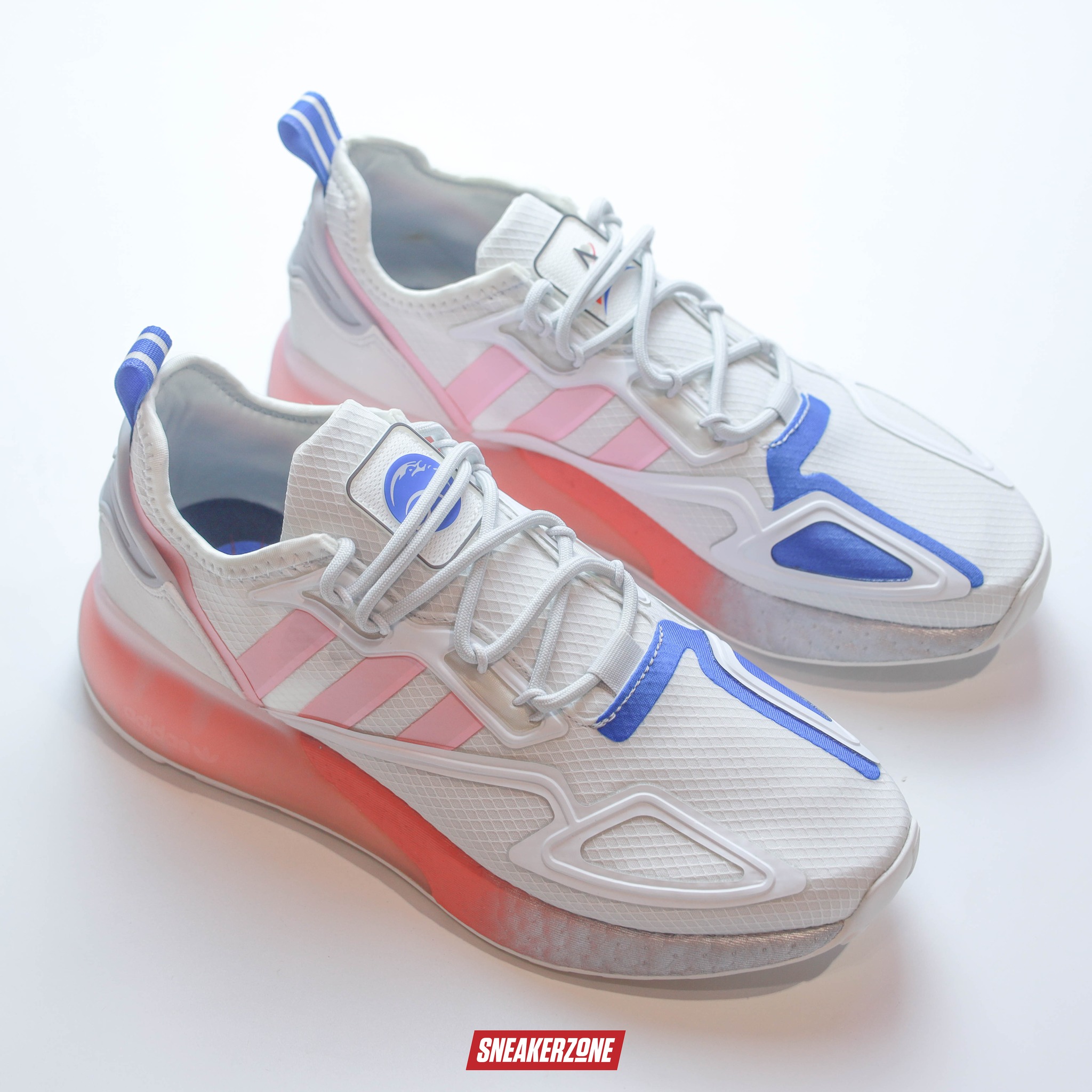 adidas ZX 2K BOOST 'WHITE TRUE PINK' - FZ3900 Sneakerzone.vn