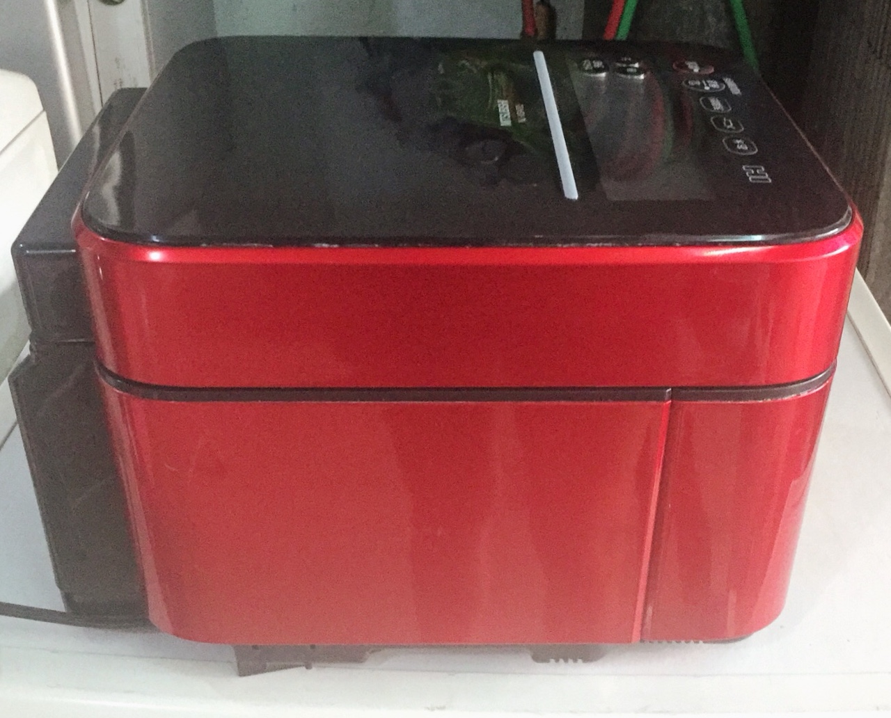 三菱 NJ-XSA10J IH炊飯器 赤 付属品つき 三菱 NJ-XSA10J IH炊飯器 赤