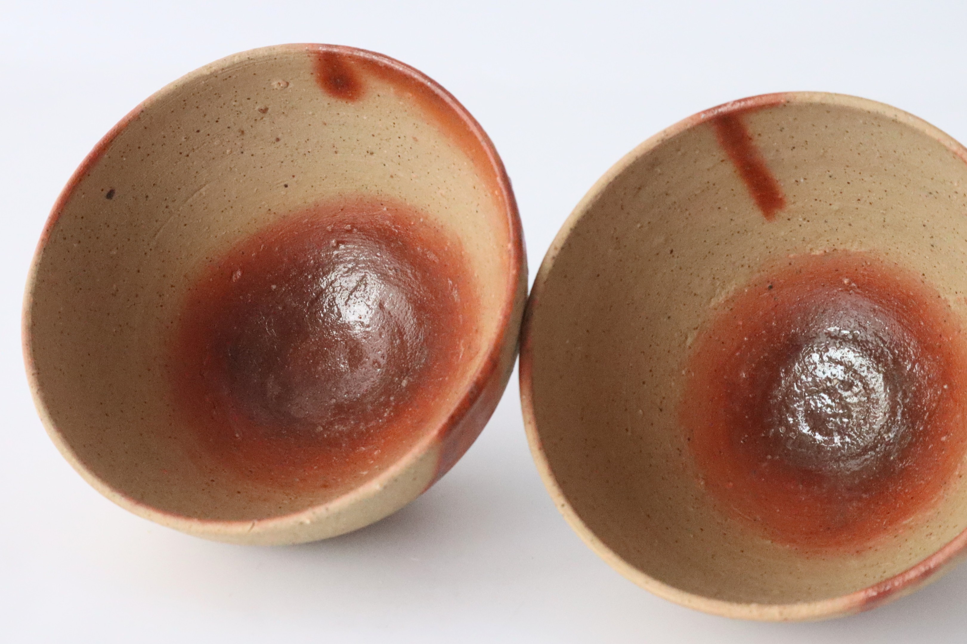 b備前焼ショッピングサイト / 火襷飯盌（組） 堀江政臣