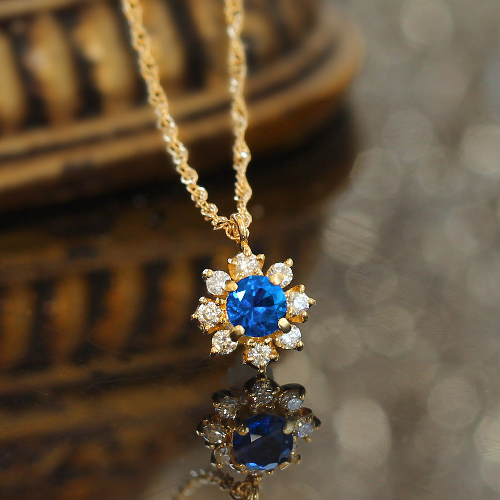 ビズー公式】アウイナイト ダイヤモンド ラウンドカット PT K18(18金