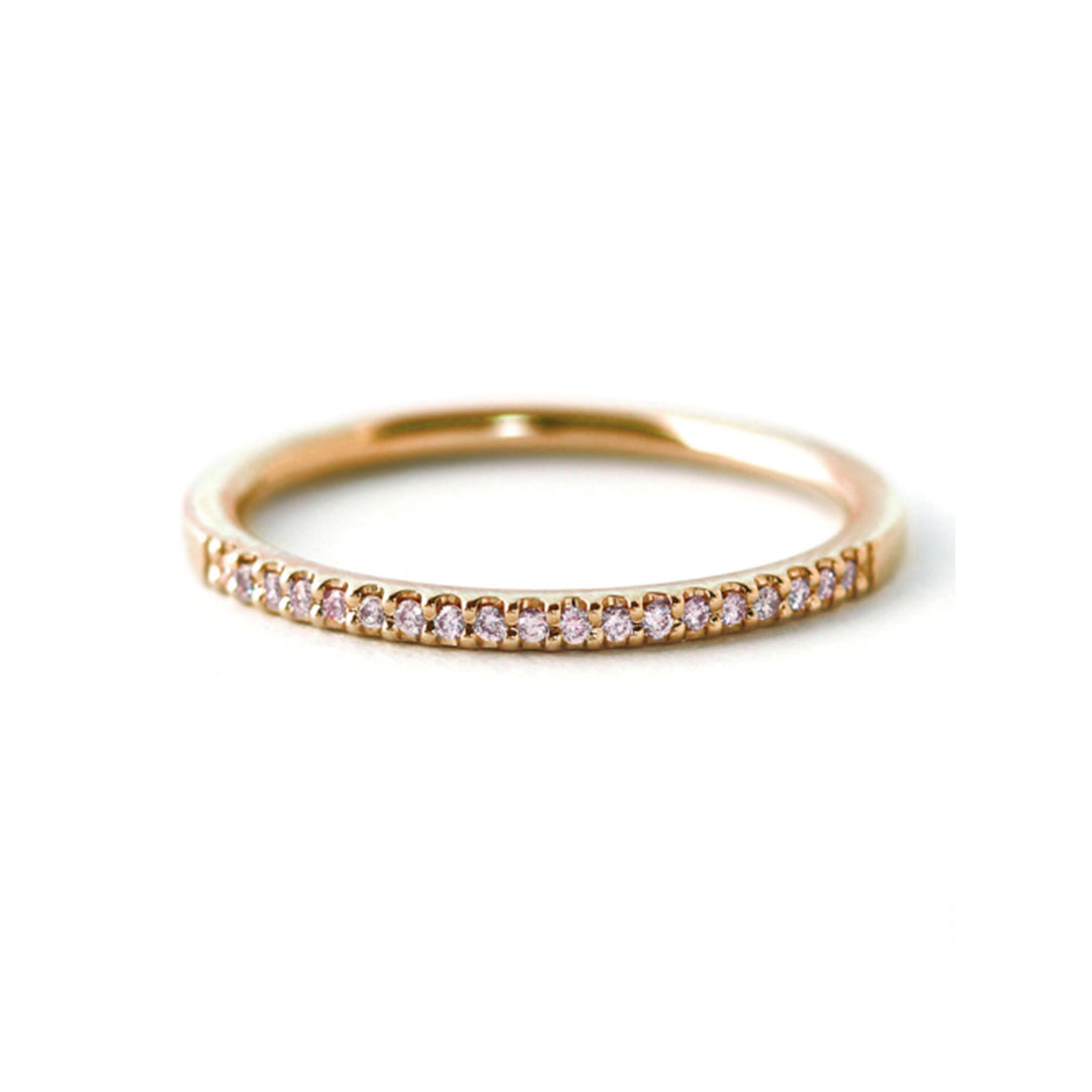 ビズー公式】天然 ピンクダイヤモンド ダイヤモンド SIクラス K18(18金