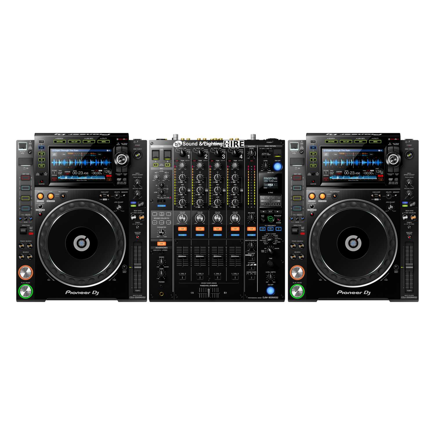 Pioneer DJ CDJ2000×2台 DJM-800×1台 セット Cdj2000 2台+