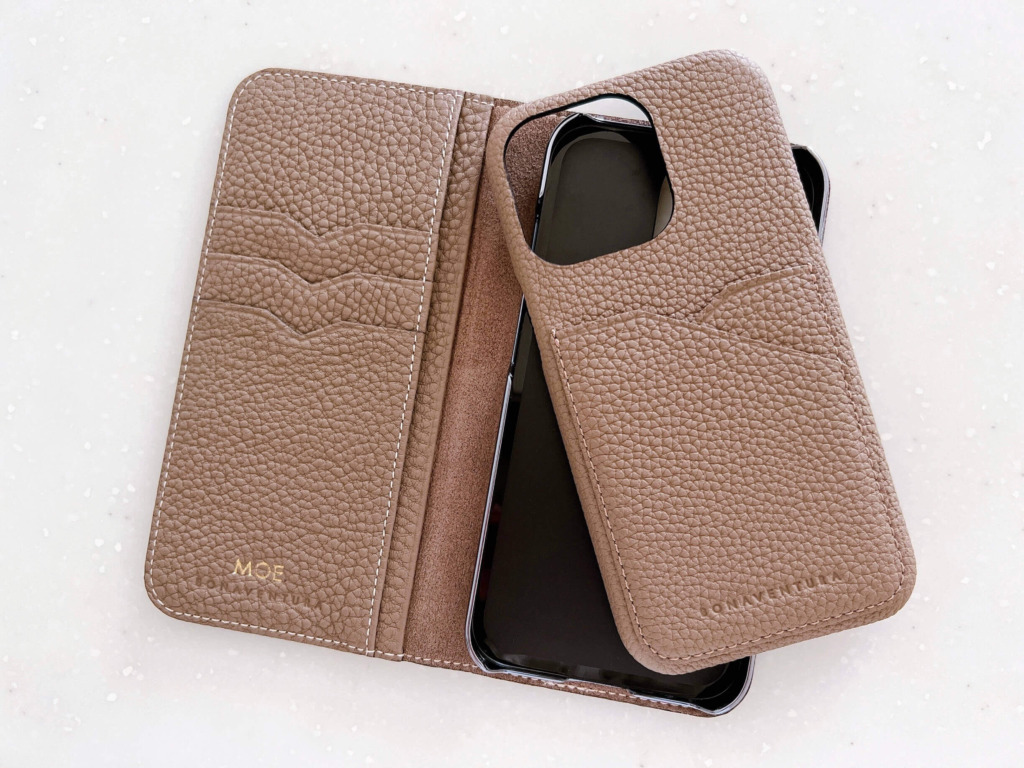 Bonaventura 購入 手帳型レザーケース iPhone 15 Pro Max 上質なレザー