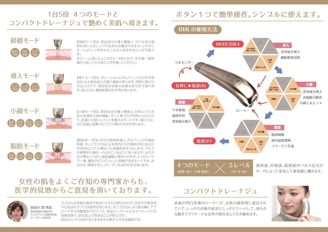 美顔器 BML | SHOP BONDSTREET
