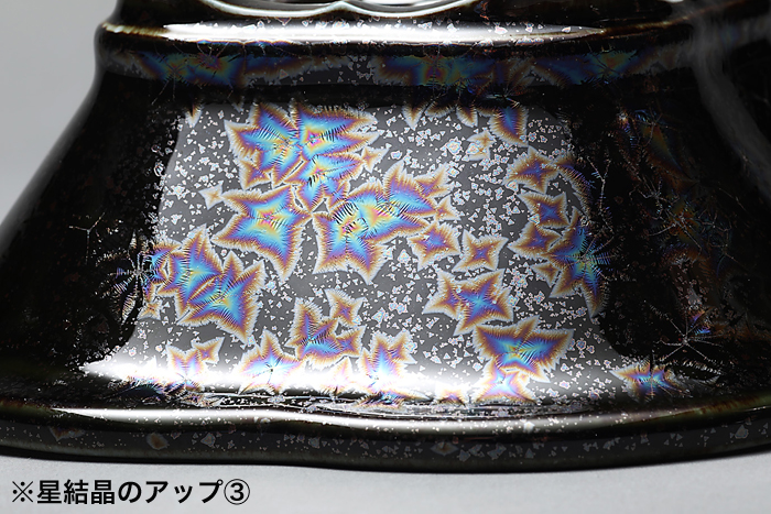 平安泉山黒釉星結晶木瓜式鉢(大) | 盆栽、盆栽書籍、盆栽鉢の通販