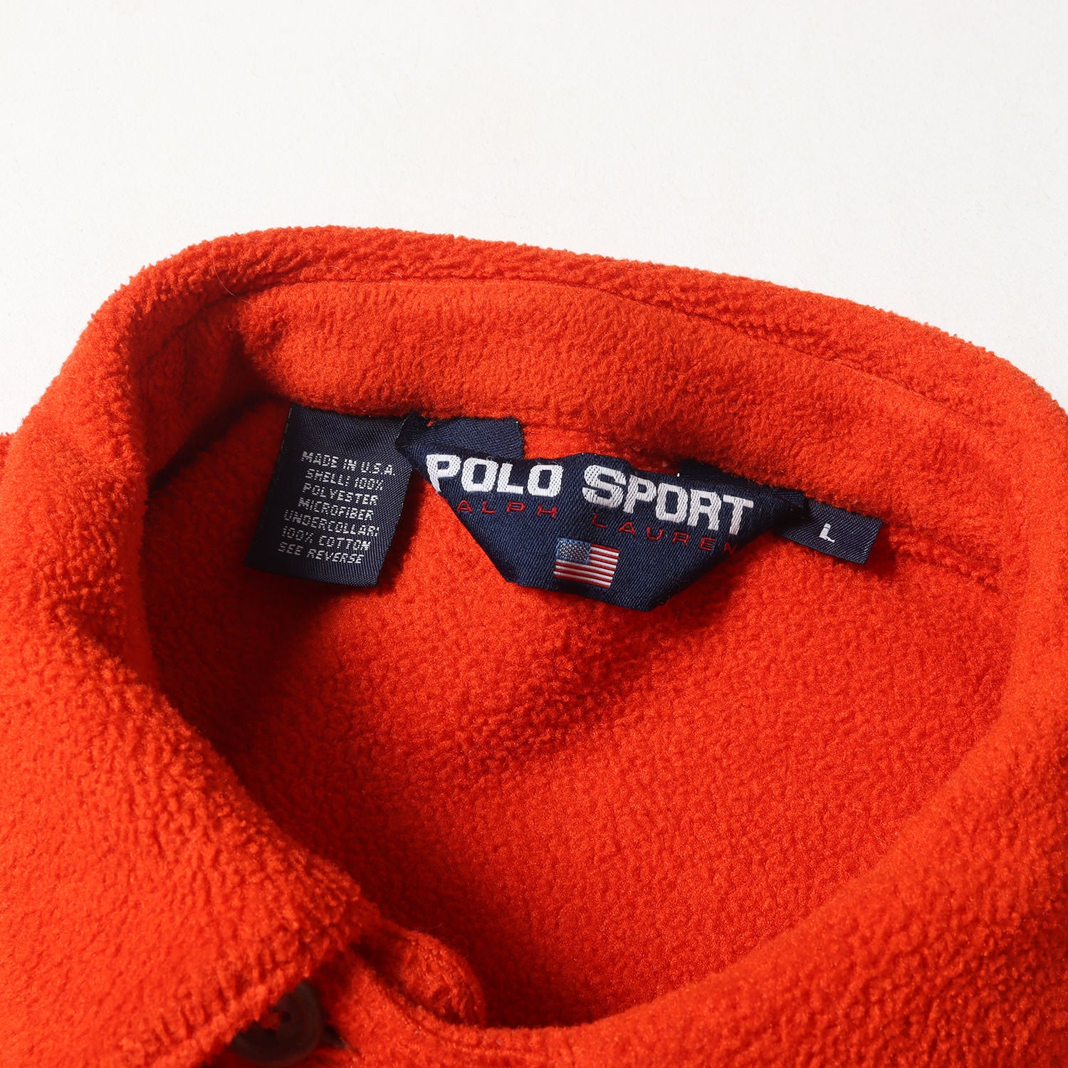 POLO SPORT RALPH LAUREN (ポロスポーツ) 90s チンスト付き フリース