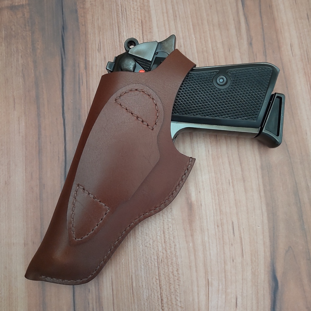 受注製作】レザーホルスター マルシン ワルサーPP対応 - Atelier Wild