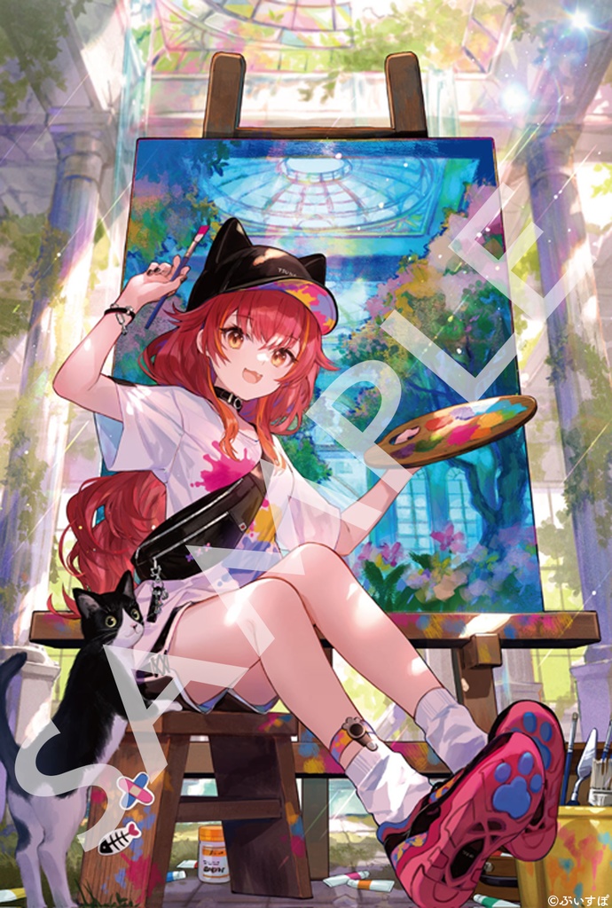 限定販売】猫汰つな直筆サイン入りポストカード【誕生日記念2024