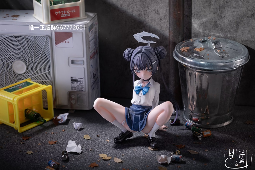 再販】ブルーアーカイブ 竜華キサキ 制服？ フィギュア ガレージキット