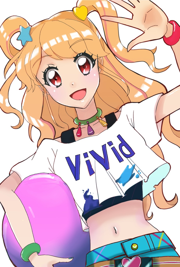 アイカツ 夏樹みくる リゾートキャンサーコーデ ViVid Kiss アイカツ