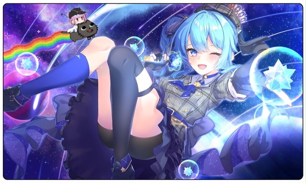 プレイマット】星街すいせい - アマネシュウbooth - BOOTH