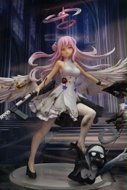 ブルーアーカイブ 聖園ミカ フィギュア ガレージキット 塗装済み完成品