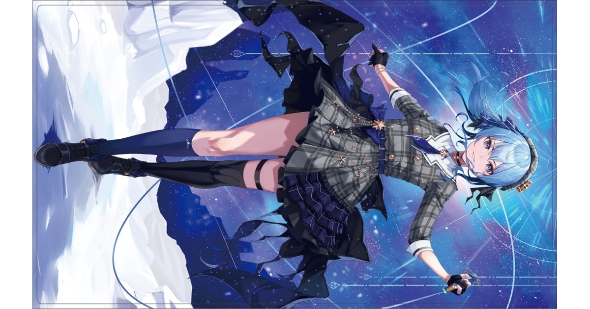 α3 ホロライブ 猫耳フード&黒セーラー服 星街すいせい スリーブ&プレイ