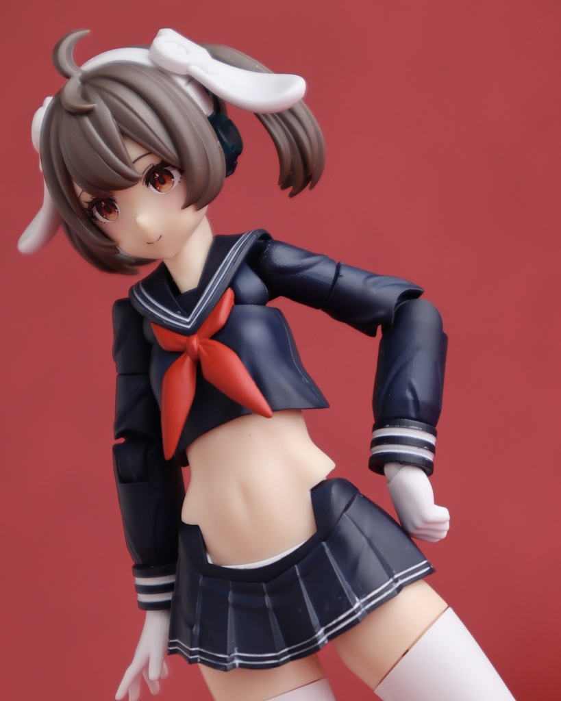 Block2対応 セーラー服長袖化パーツ - おーけー屋 - BOOTH