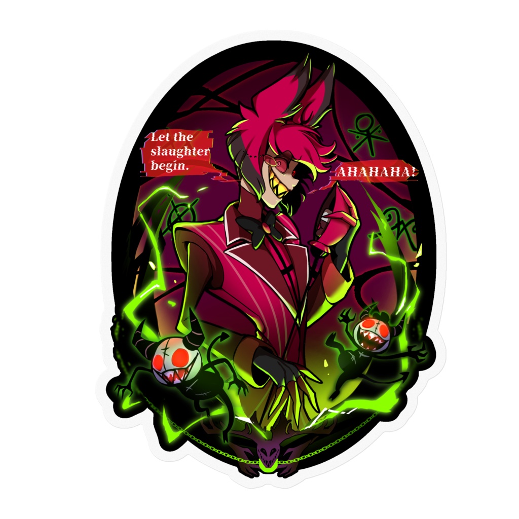 アラスター バレンタイン アクキー ハズビンホテル ハズビンホテル