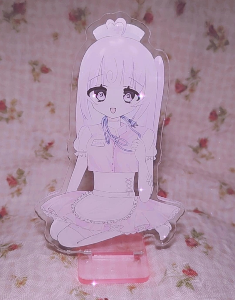 桃寝ちのい 看護師めいどさん♡アクリルスタンド - こめっと！なると