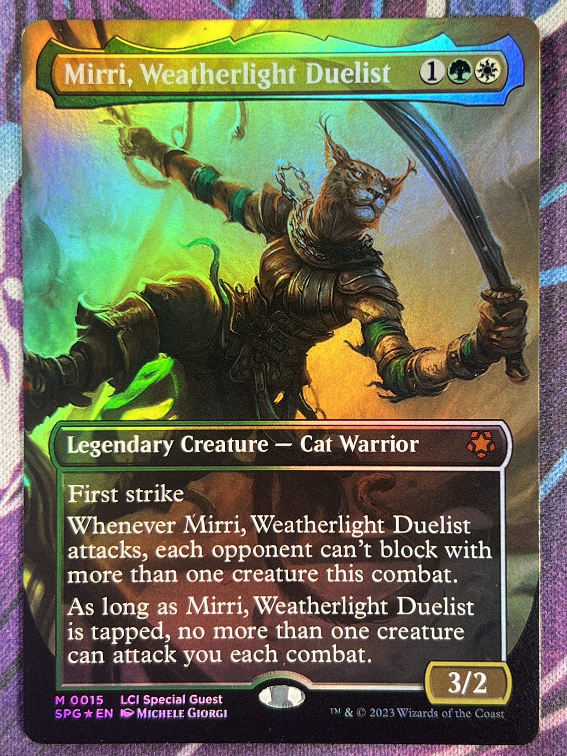 Mirri, Weatherlight Duelist SPG Full Art Foil – Bootleg Mage