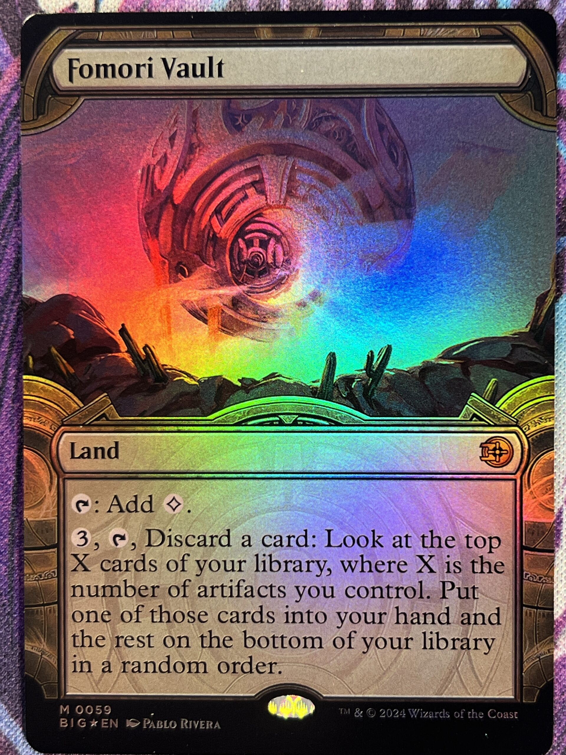 MTG foil 英語版 フォモーリの宝物庫 ショーケース FOIL] フォモーリの