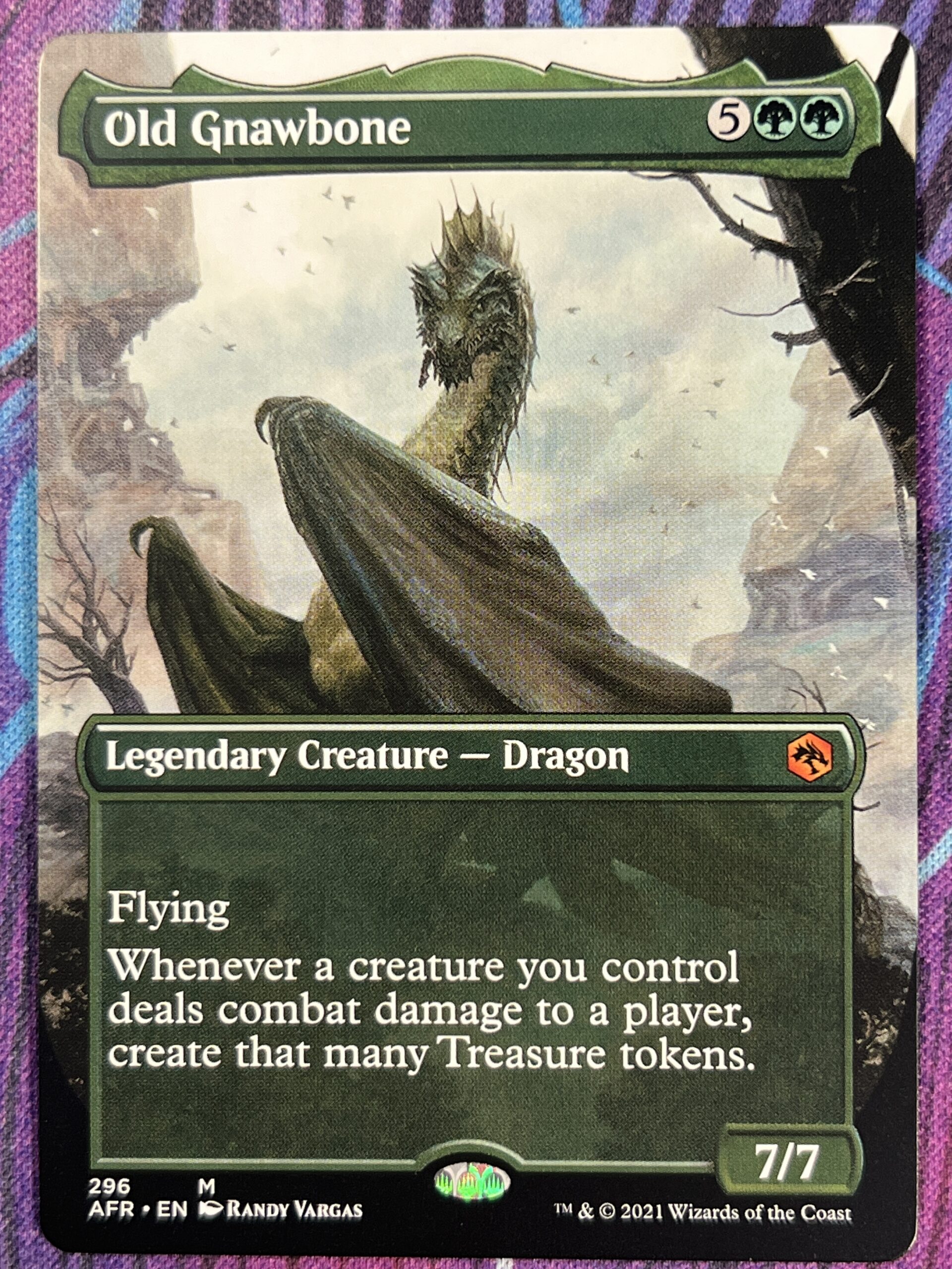 MTG アンパサンド プロモ 年老いた骨齧り Old Gnawbone 美品 MTG