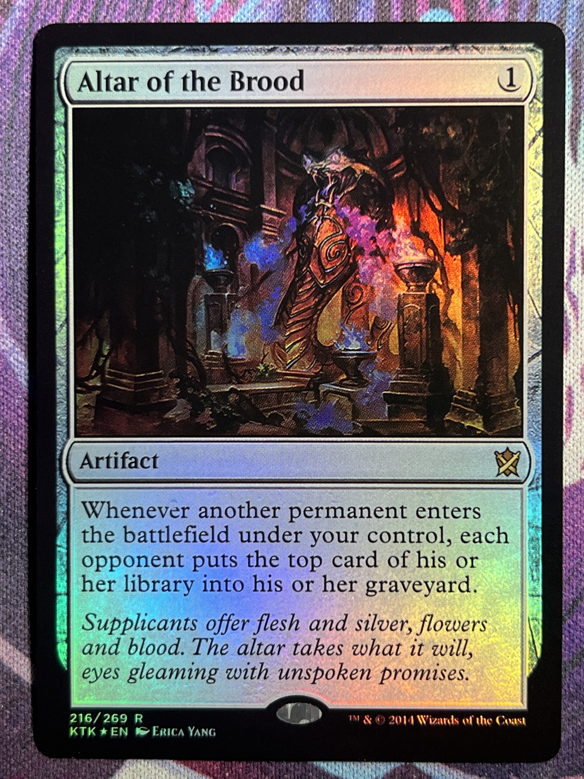 Altar of the Brood KTK #216 Foil – Bootleg Mage