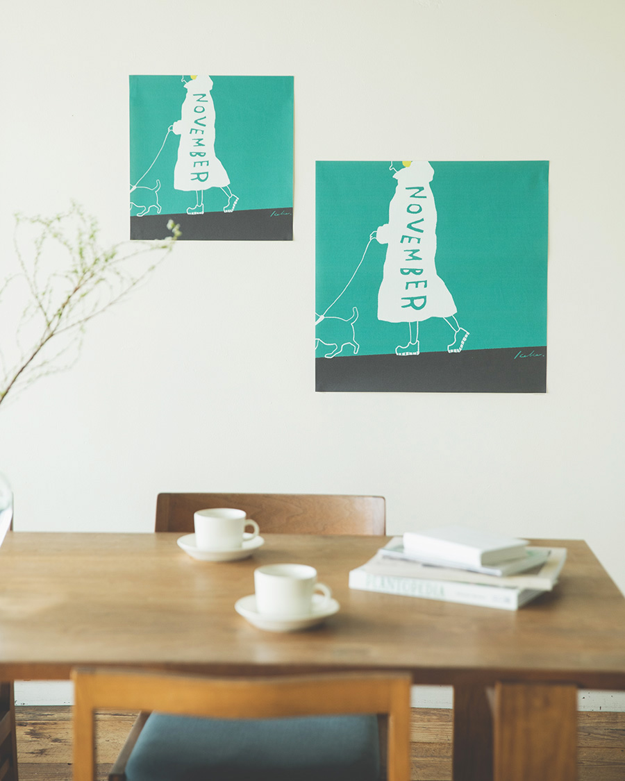 3名枠非売品 新品未使用】色憑くモノクローム ポスター 3名枠非売品