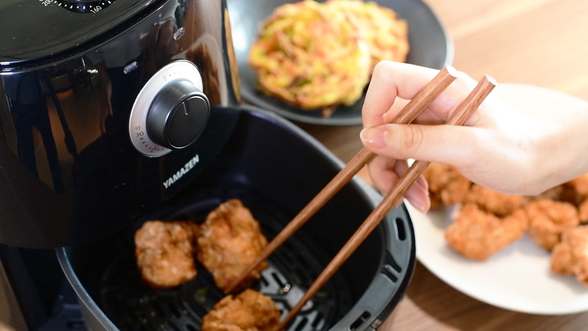 商品情報_エアフライヤー(2.2L) | 山善の商品情報サイト | YAMAZEN BOOK