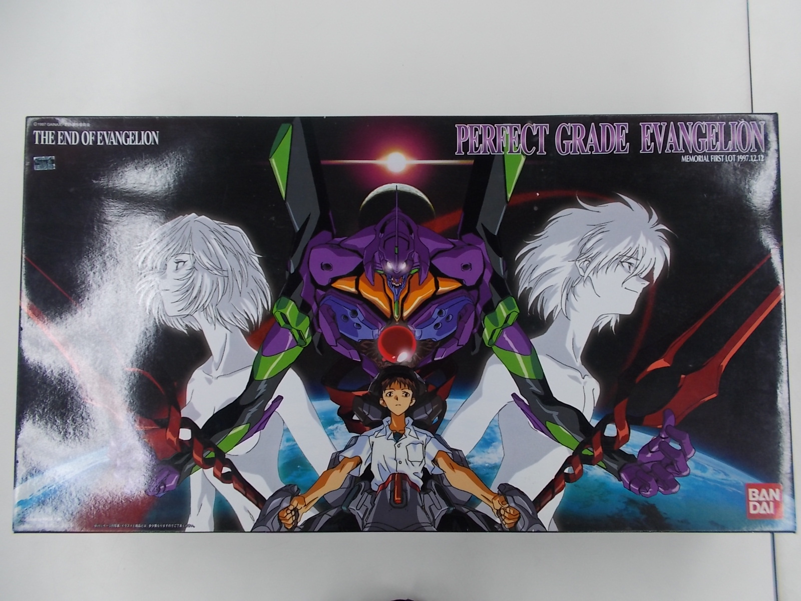 PG エヴァンゲリオン メモリアルファーストロット 1997,12,12 ブック