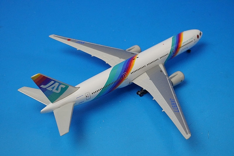 1/500 日本エアシステムJAS レインボー7 B777-200 1/500 日本エア