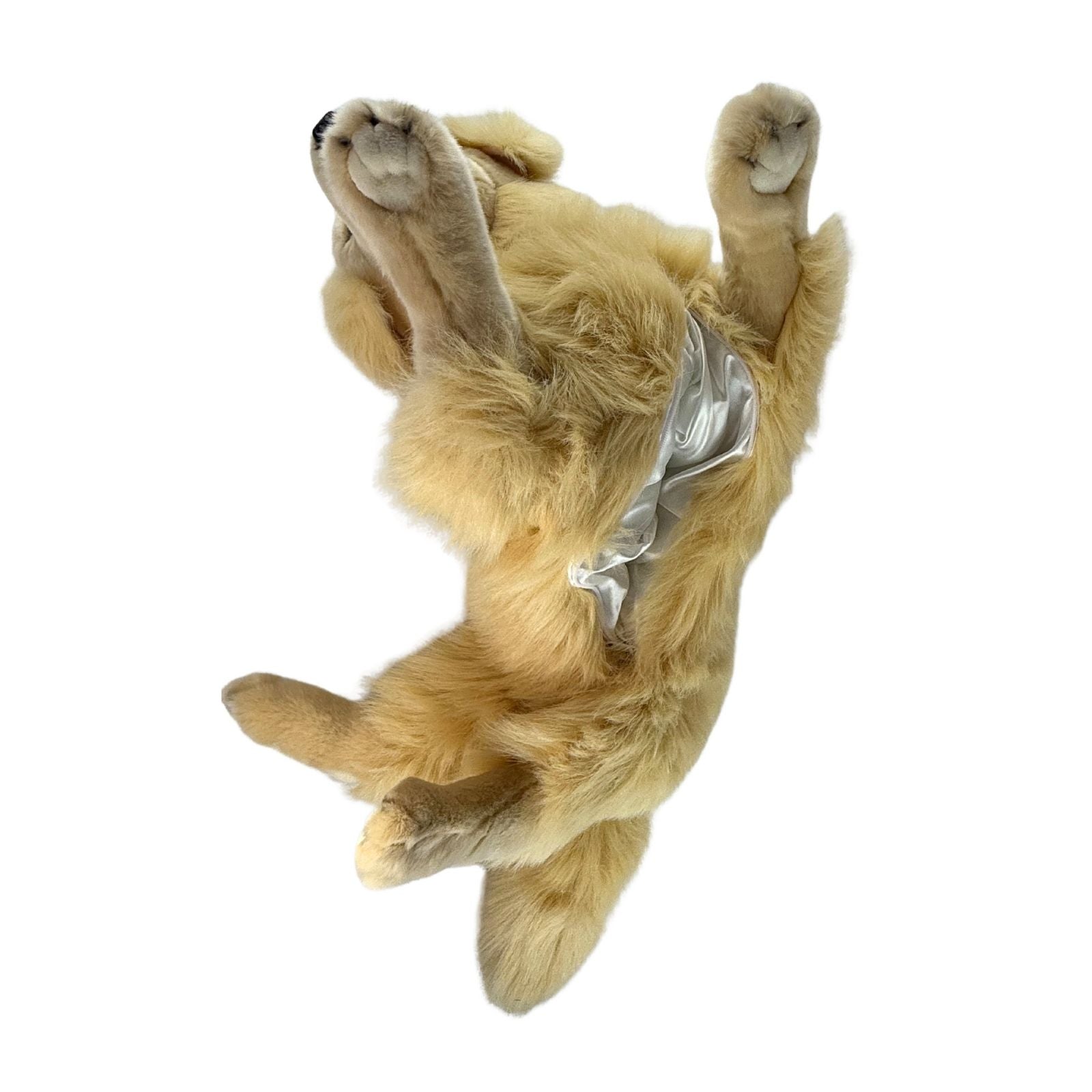 Luna - Golden Retriever with satin pocket - 62cm lying – Bocchetta