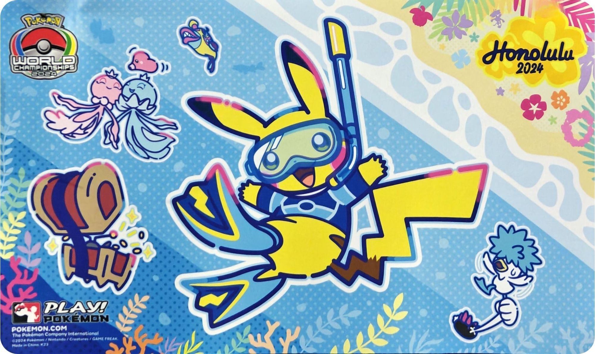 ポケモンカード WCS2022 サイドイベント限定 プレイマット 世界100枚