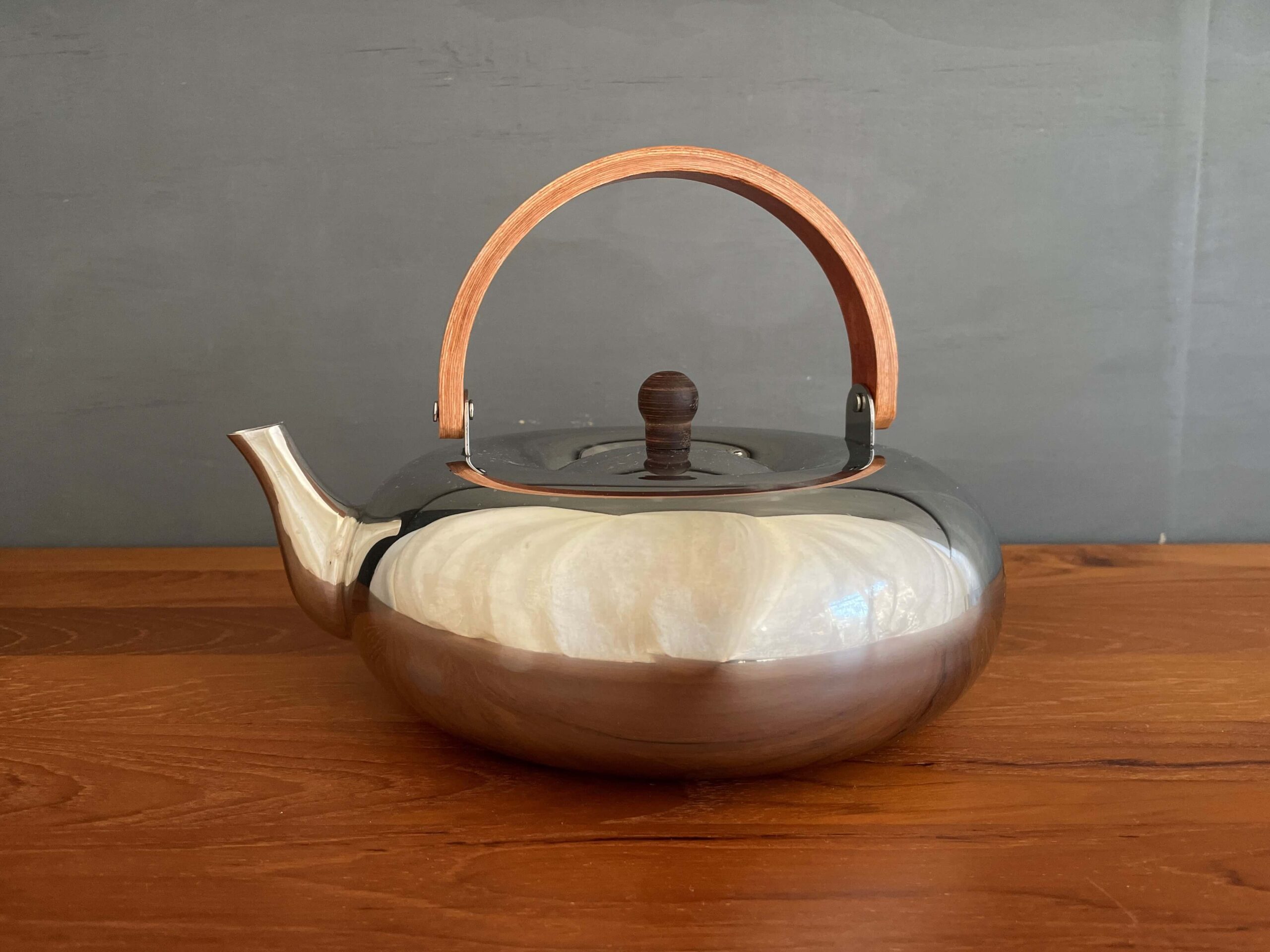 No.9325「ケトル：ステンレス×ウッドハンドル」SOLD | ボルトナット