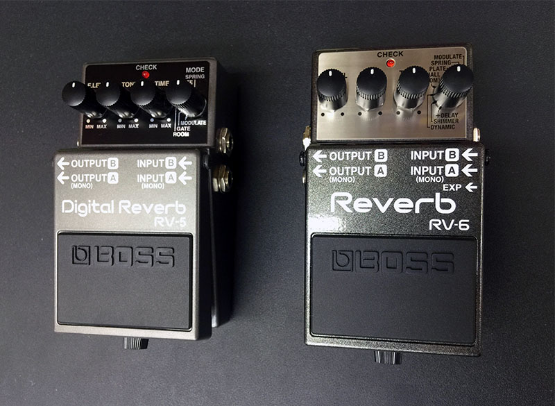 RV-6 Reverb（リバーブ） │ BOSSマニア共和国
