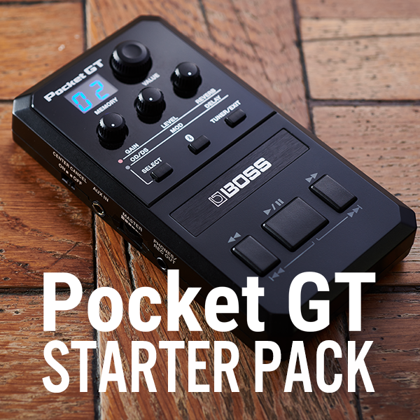 Pocket GT Starter Pack | BOSS TONE CENTRAL