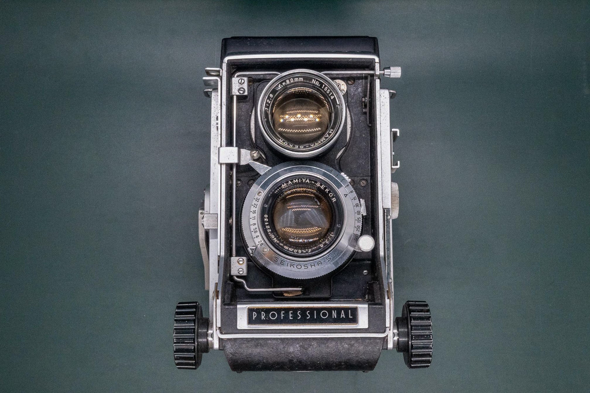 Mamiya C33 二眼レフカメラ 180mmレンズ付き 動作品 実写済み Mamiya