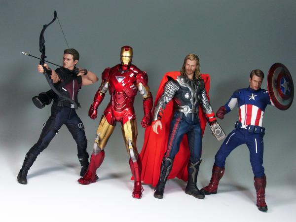 Qposket アイアンマン／キャプテンアメリカ／ソー／ロキ等 MARVEL Hot