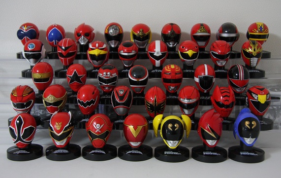 スーパー戦隊 マスクコレクション 赤の伝説 7体セット スーパー戦隊