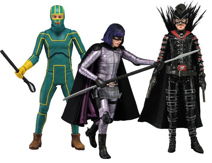 キック・アス2 NECA社の7インチフィギュア3種 クロエ・グレース