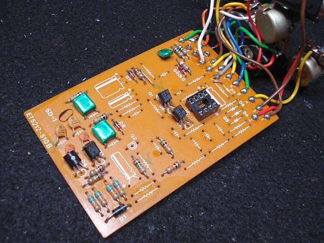 BOSS SD-1のモディファイ | Studio GREAM (スタジオ グリーム)