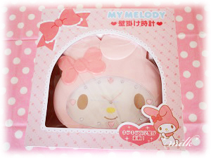 マイメロディ ハンガー＆フェイス形壁掛け時計 - ＊めろめろマイメロディ＊