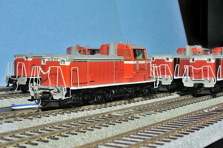 DD16-303 ラッセルヘッド・2両セット【A6501-2】 DD16-303 ディーゼル