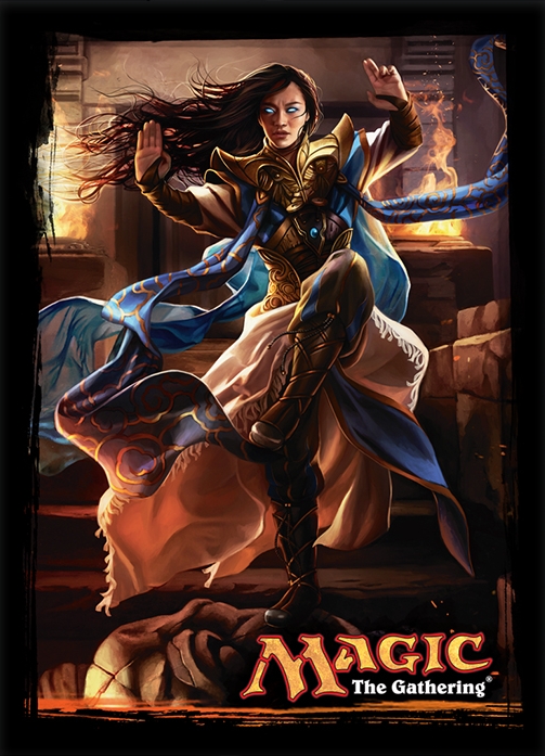 悟った達人、ナーセット mtg プレイマット プロツアー タルキール覇王