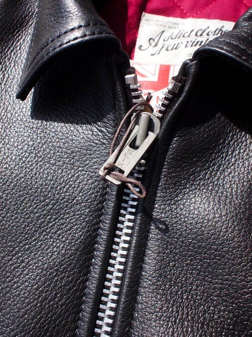 AD-01 DEERSKIN CENTER-ZIP JACKET | ROOSTER