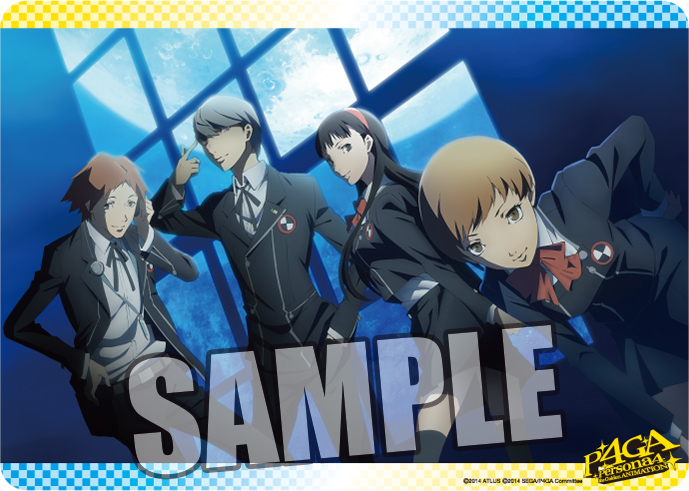 ペルソナ4 ザ・ゴールデン ラバーキーホルダー足立透 未開封品 台紙